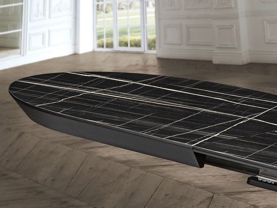 Capri Раздвижной обеденный стол с мраморной столешницей Испания 