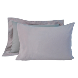 Постельное белье 2 спальное евро макси Casual Avenue Hampton дым-розовое наволочки