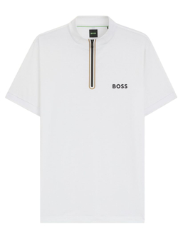 Мужская теннисная футболка BOSS Taylor TOC - white