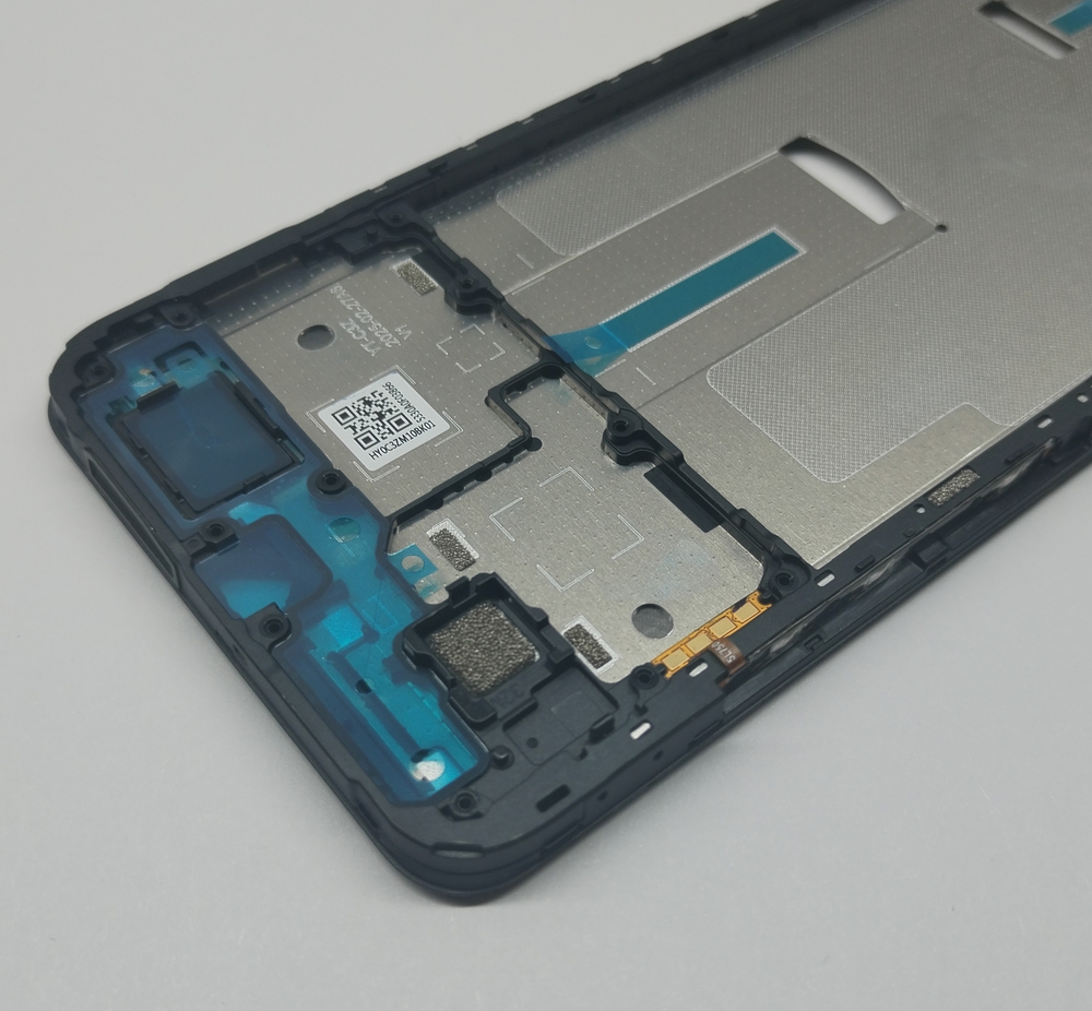 Poco C71 (25028PC03G) - рамка дисплея (корпус) + шлейф кнопок (ORIG)