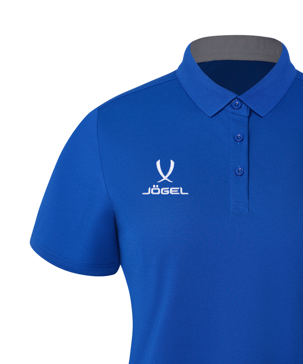 Поло женское JÖGEL PREMIER PerFormDRY CVC Polo W, синий