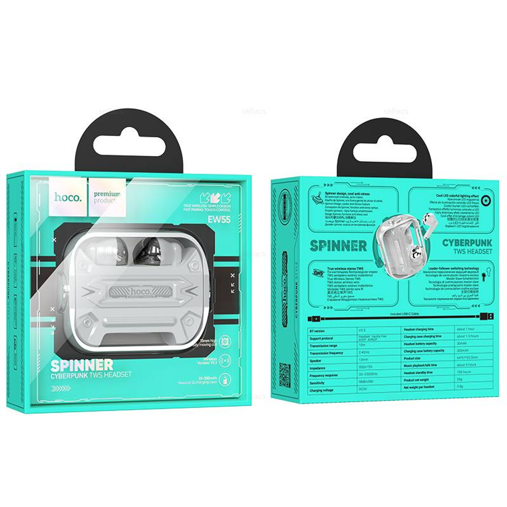 Беспроводные наушники Hoco EW55 (silver)