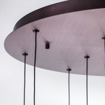 796329 Люстра CARAMELLO LED 12х6W 1400LM КОФЕЙНЫЙ/МУЛЬТИКОЛОР 3000K