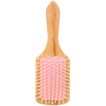 Расческа массажная «МАРЦИПАН», цвет розовый, 25*8,5см