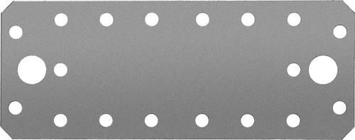 Крепежная пластина КП-2.5, 140х55 х 2.5мм, ЗУБР