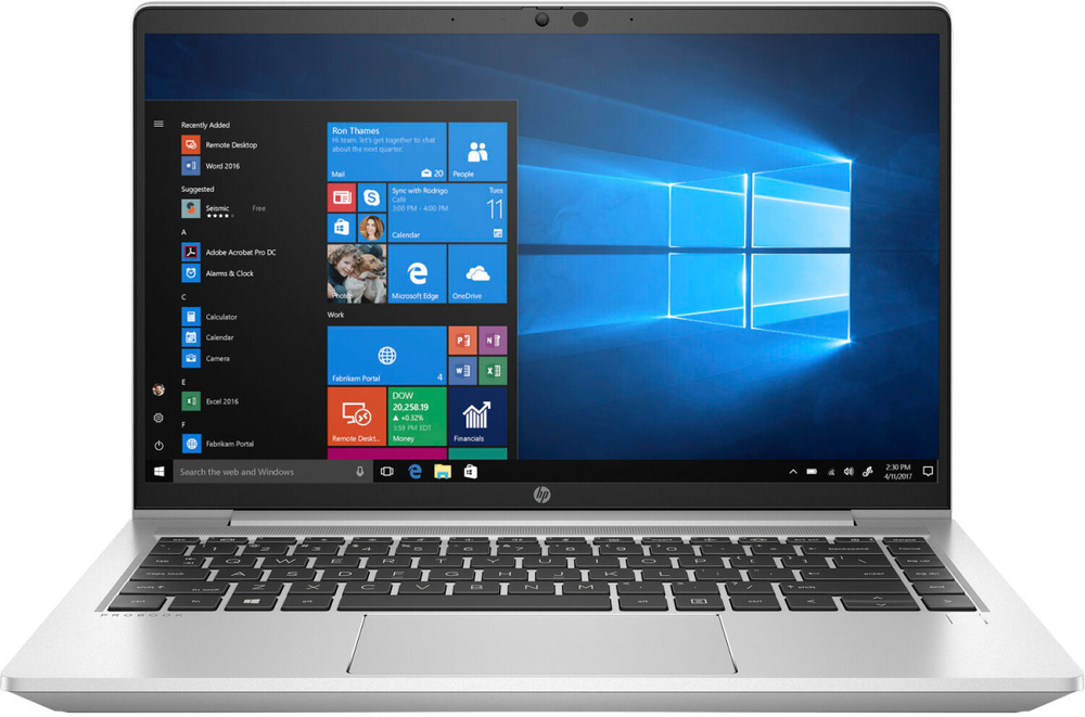 Ноутбук HP ProBook 440 G8 (27H78EA) Intel Core i5 1135G7 /  8 Гб / SSD, 256 Гб / 14.0"; 1920x1080 / Intel Iris Xe graphics / Bluetooth / Wi-Fi / Windows 10 Pro, серебристый