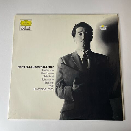 Винтажная виниловая пластинка LP Horst R. Laubenthal and Erik Werba - Beethoven Бетховен, Schubert Шуберт, Schumann Шуман, Brahms Брамс (СССР 1969) Deutsche Grammophon Debut