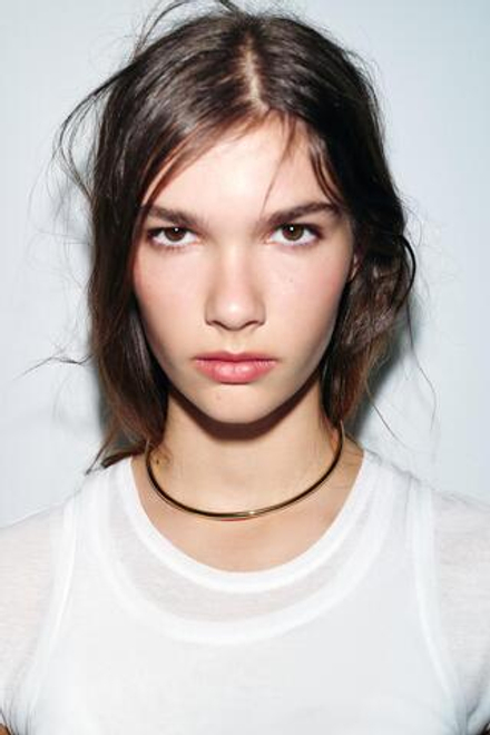 ZARA МЕТАЛЛИЧЕСКОЕ ОЖЕРЕЛЬЕ-ЧОКЕР, ЗОЛОТИСТЫЙ