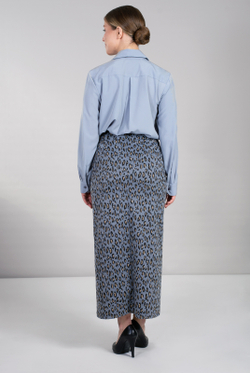 Юбка женская 4265АПА, Леопард #225Лез014265АПА