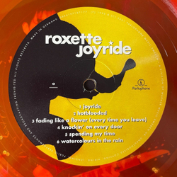 Винтажная виниловая пластинка LP Roxette Joyride (EU 2021) (Orange Vinyl)