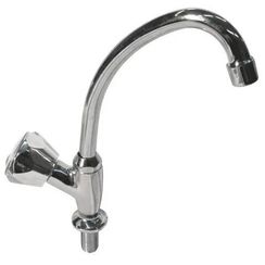 Кран Стандарт Моно ЦС КрН-11/2К D16 М_Крест настольный короткий излив