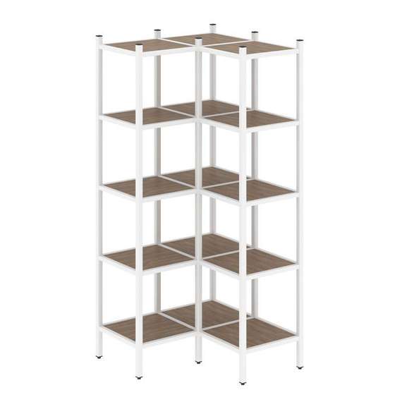 Лофт Угловой внутренний стеллаж VR.L-32  862*862*1869