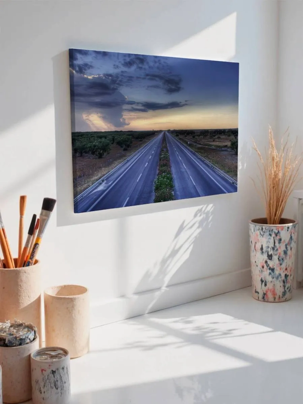 Картина на стену 40 X 50 Дорга среди полей