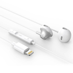 Наушники проводные EP71 original series cracked version Lightning in ear metal digital call earphones not bluetooth