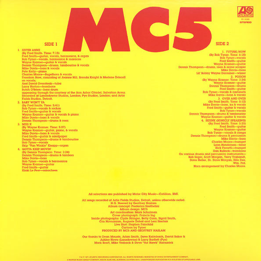 MC5 / High Time (LP)