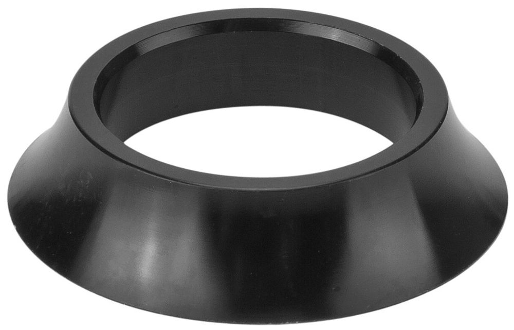 Кольцо регулировочное конусное MH-S73A для безрезьбовых рулевых колонок, диаметр 1-1/8&quot;, высота 15 мм, алюминиевое, чёрное