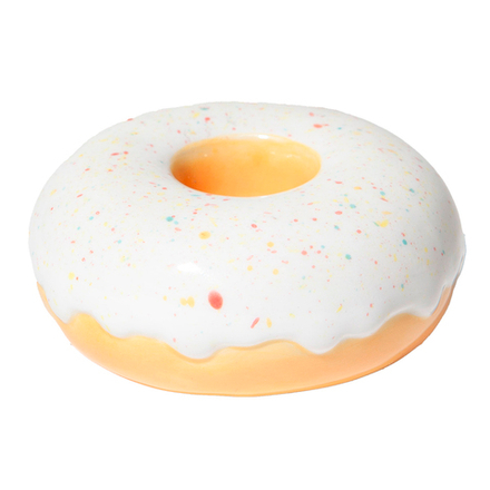 Подсвечник Fast food, Donut, Ø7 см, белый