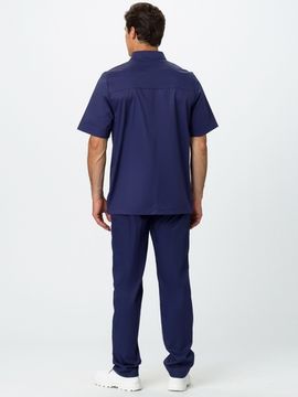 Костюм мужской "Сансара-001" брюки (т.синий)