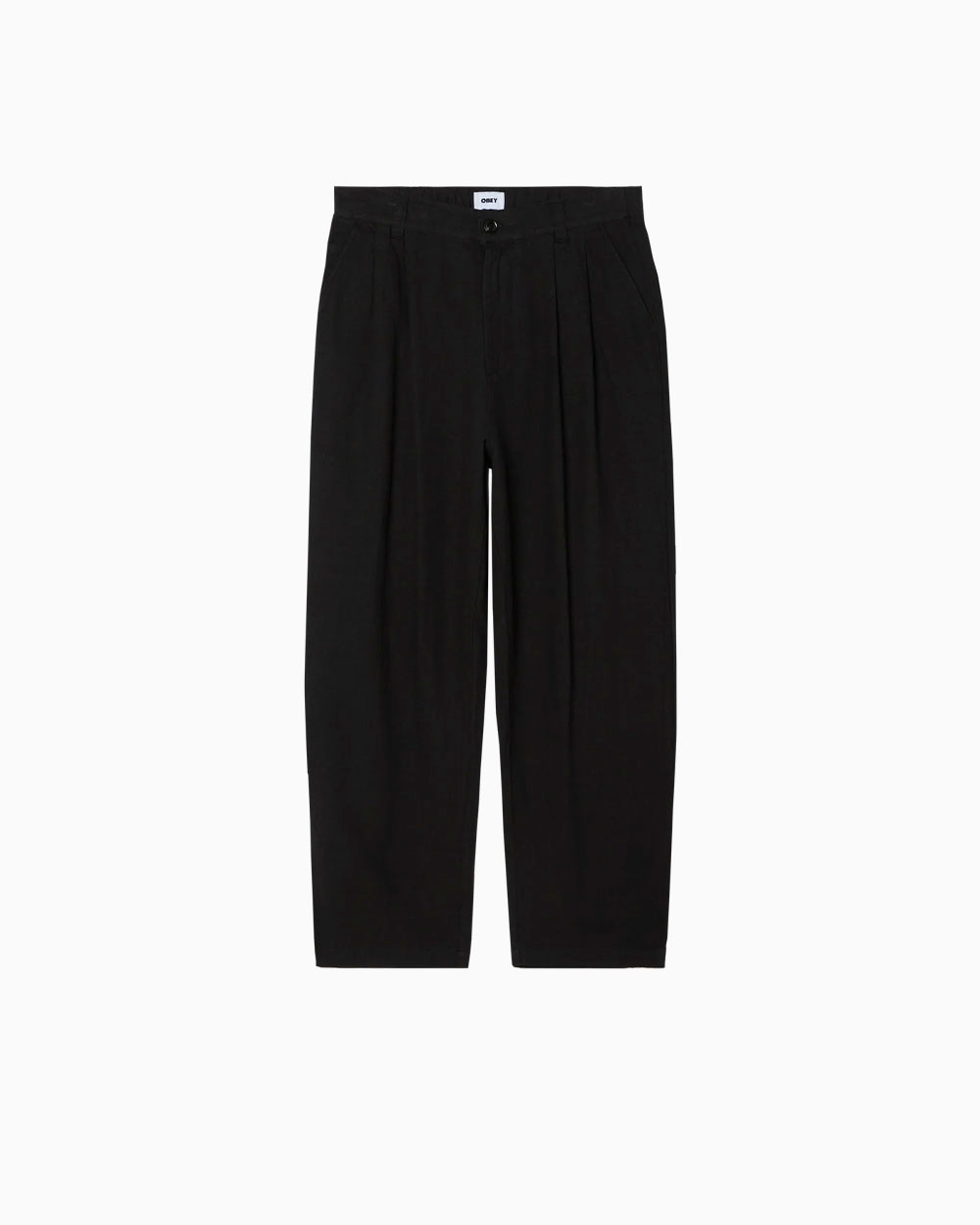 Брюки Obey Foster Pleated Linen Pant