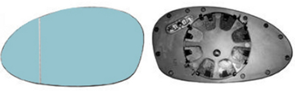 VAN WEZEL - 0657837-VAN - Mirror Glass, exterior mirror