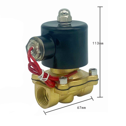 Электромагнитный клапан 220v, 3/4, нормально закрытый, без нагрева