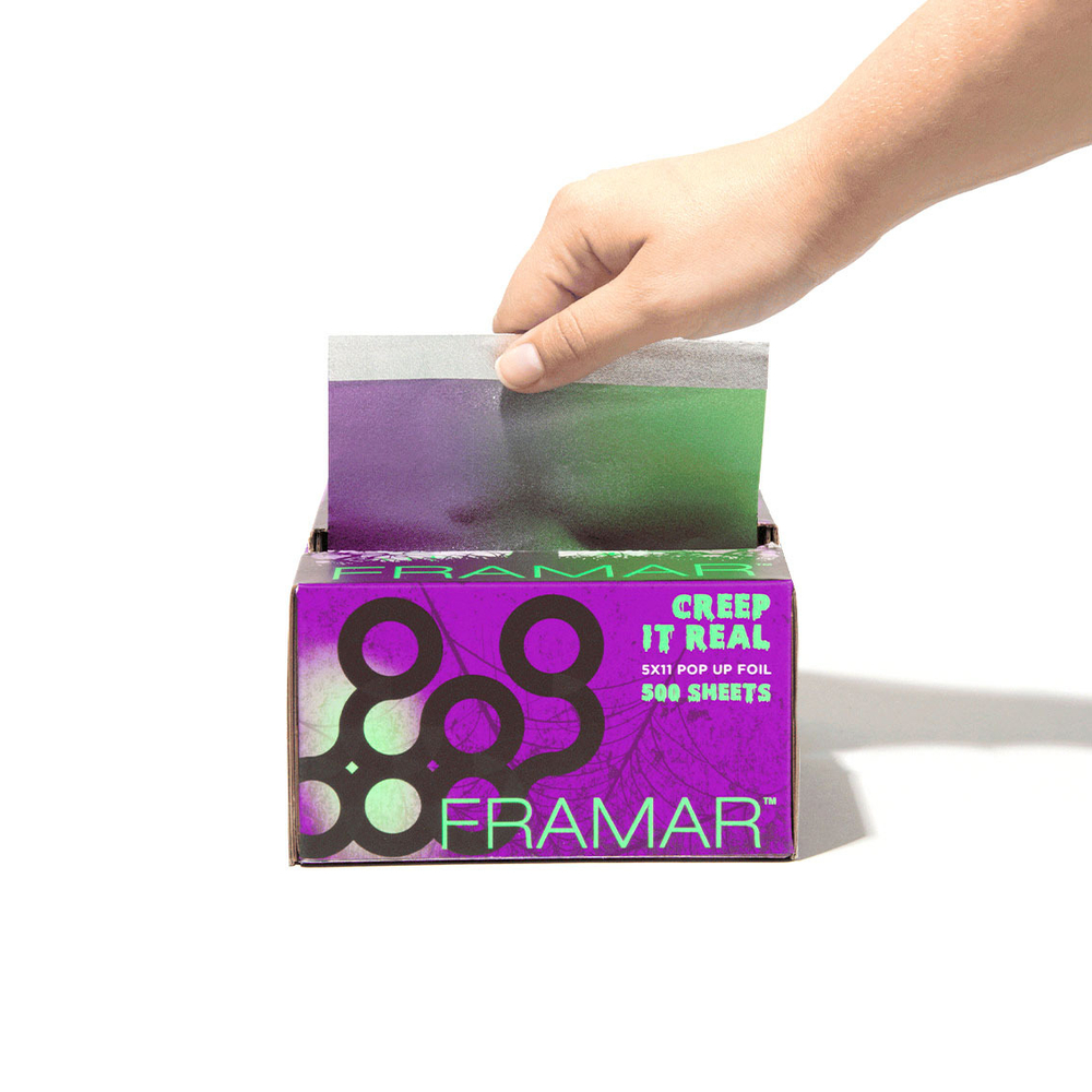 5x11 Pop Ups Creep It Real 500 Sheets / Реально жуткая вытяжная фольга с тиснением (500 листов, 12,5х28см)