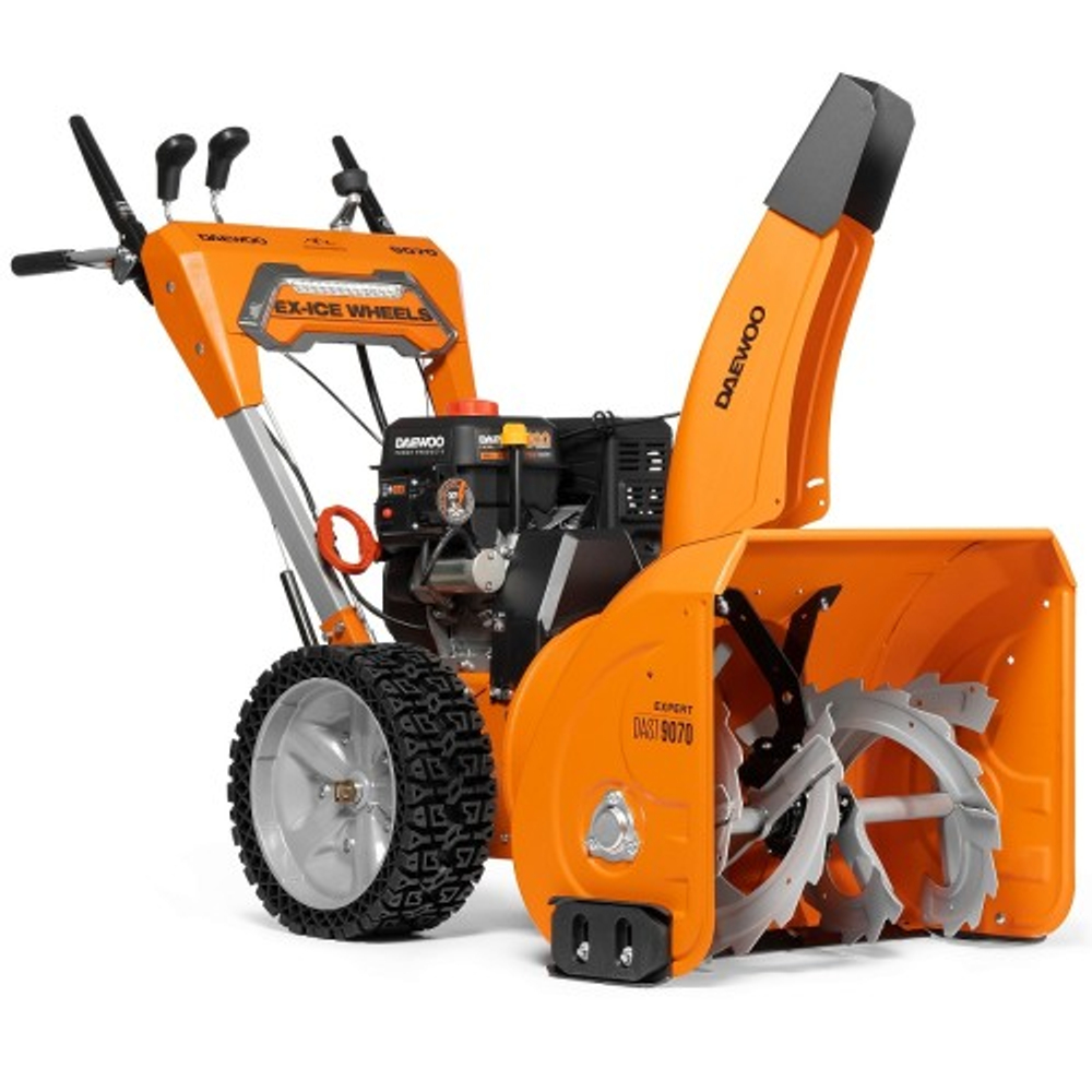 Снегоуборщик бензиновый выброс 15 м с электрозапуском DAEWOO DAST 9070