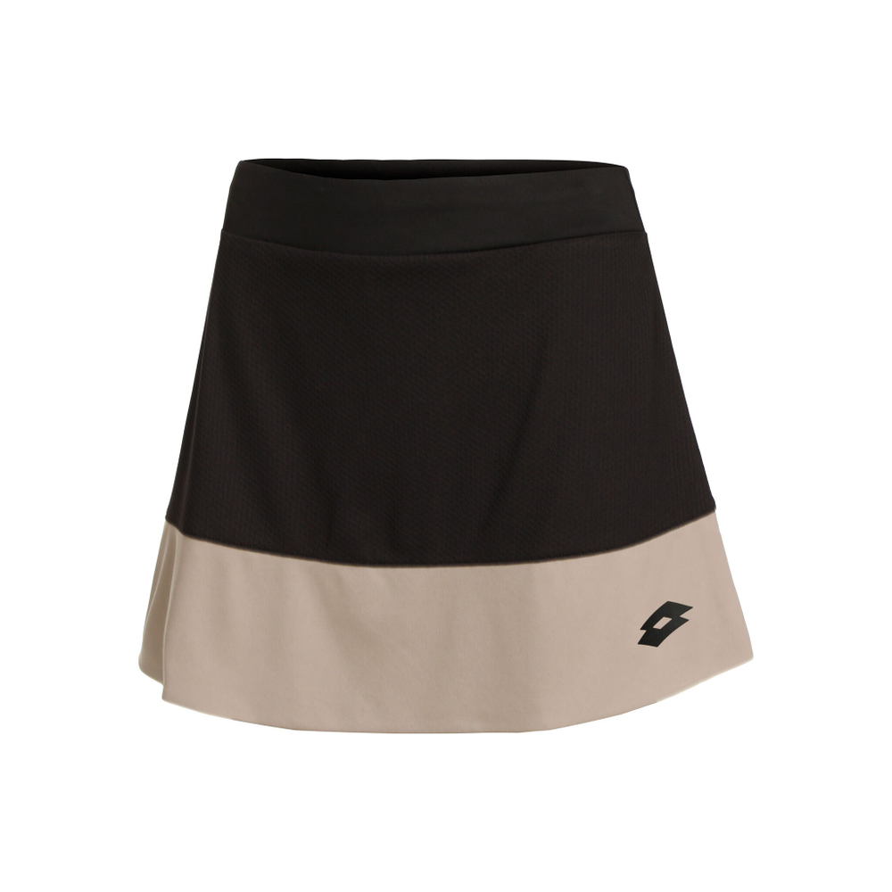 Женская теннисная юбка Lotto Superrapida VI Skirt Women - Black, Grey
