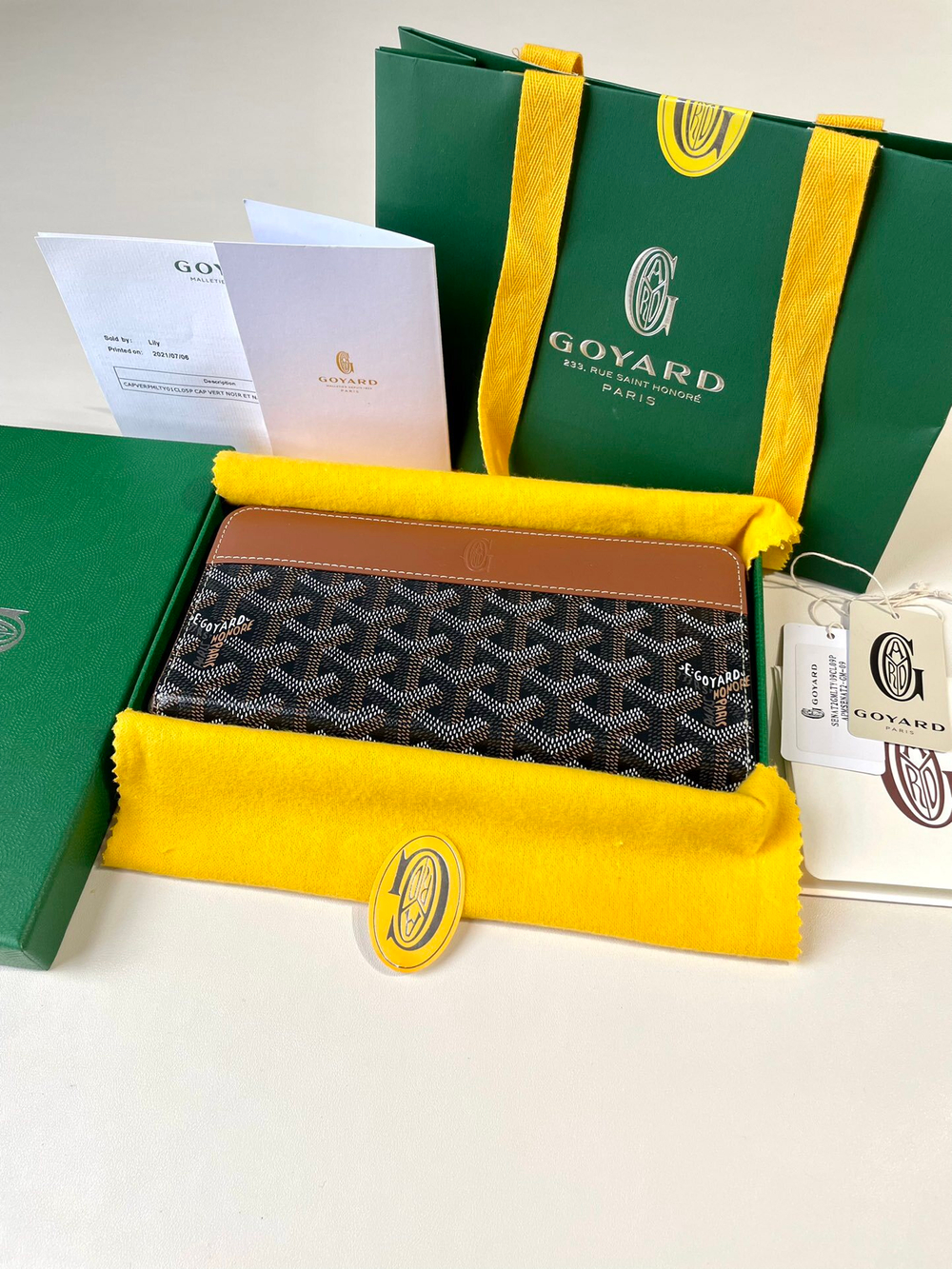 Goyard Matignon GM Wallet