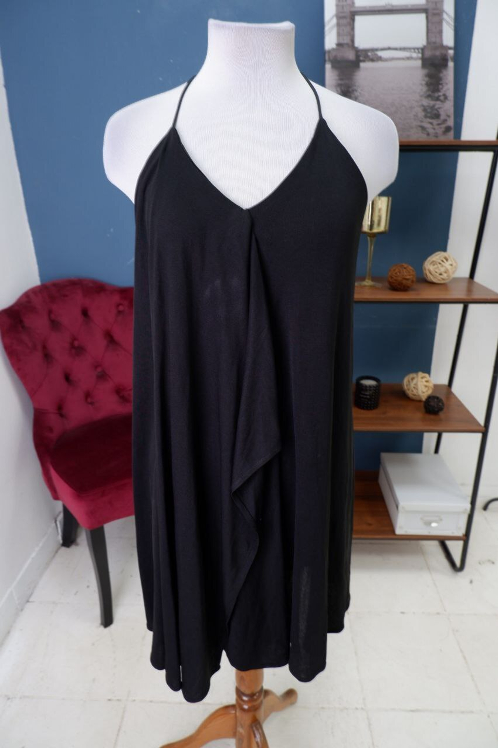 Платье Mango на тонких бретелях 46 размер