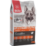 BLitz Sensitive Turkey & Barley Adult Dog All Breeds