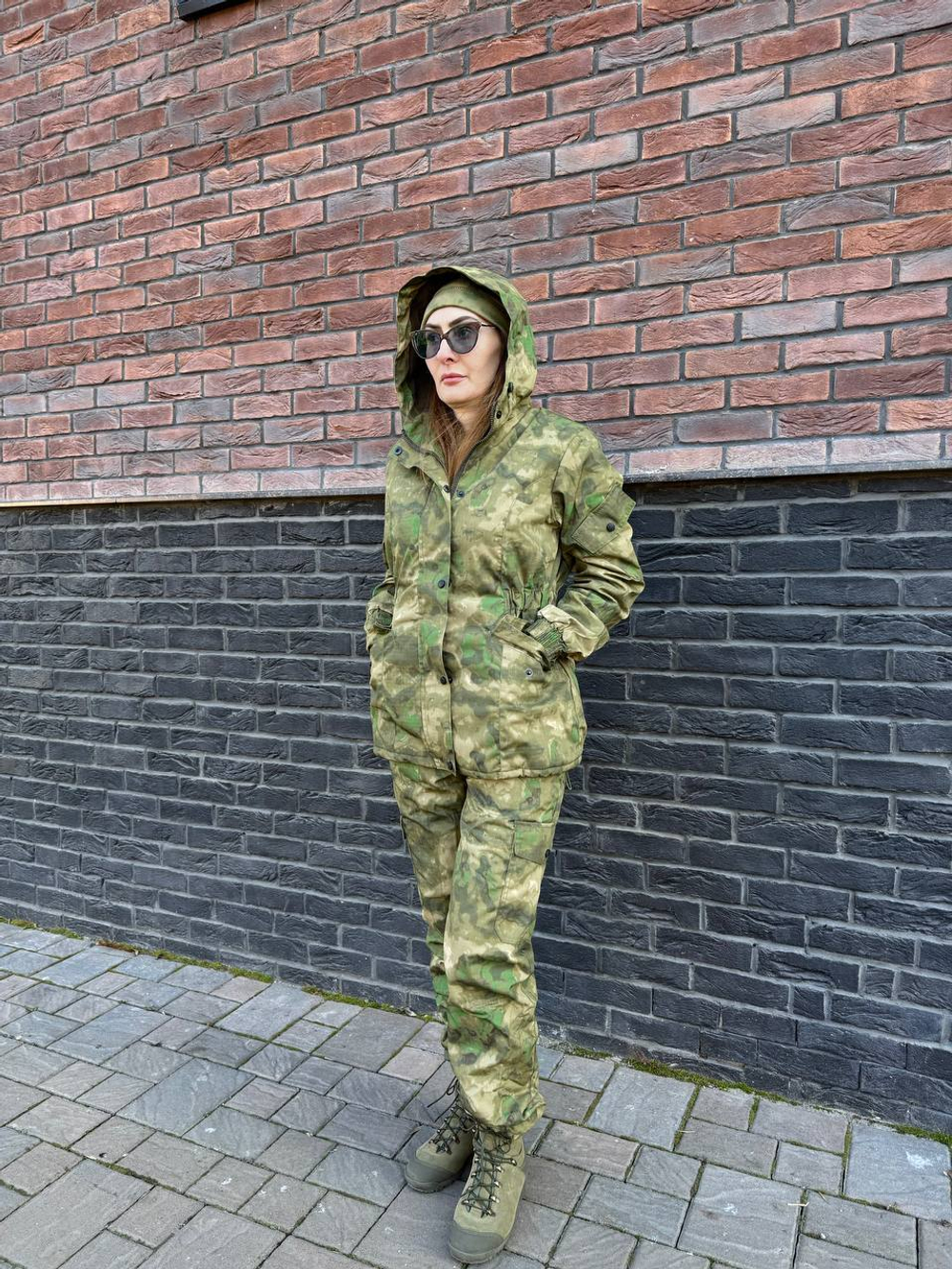 Женская горка валькирия /мох/ осень-зима