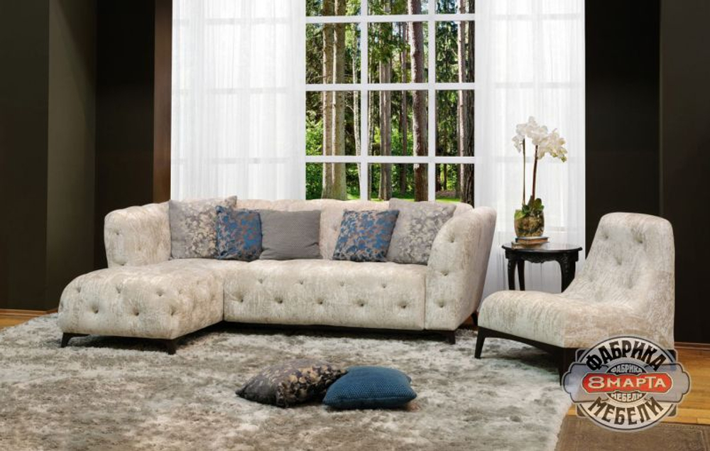 угловой диван Люмьер