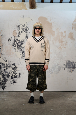 Свитер DONSMOKE "Campus" V-Neck Sweater