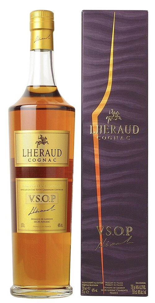 Коньяк Lheraud Cognac VSOP, 0.7 л