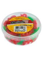 Твистер несъедобный Helios Credo Double Tail 2,95"/7,5 см Pepper Red 100шт. (HS-12-030-N)