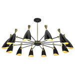 люстра Duke Round 12 D125