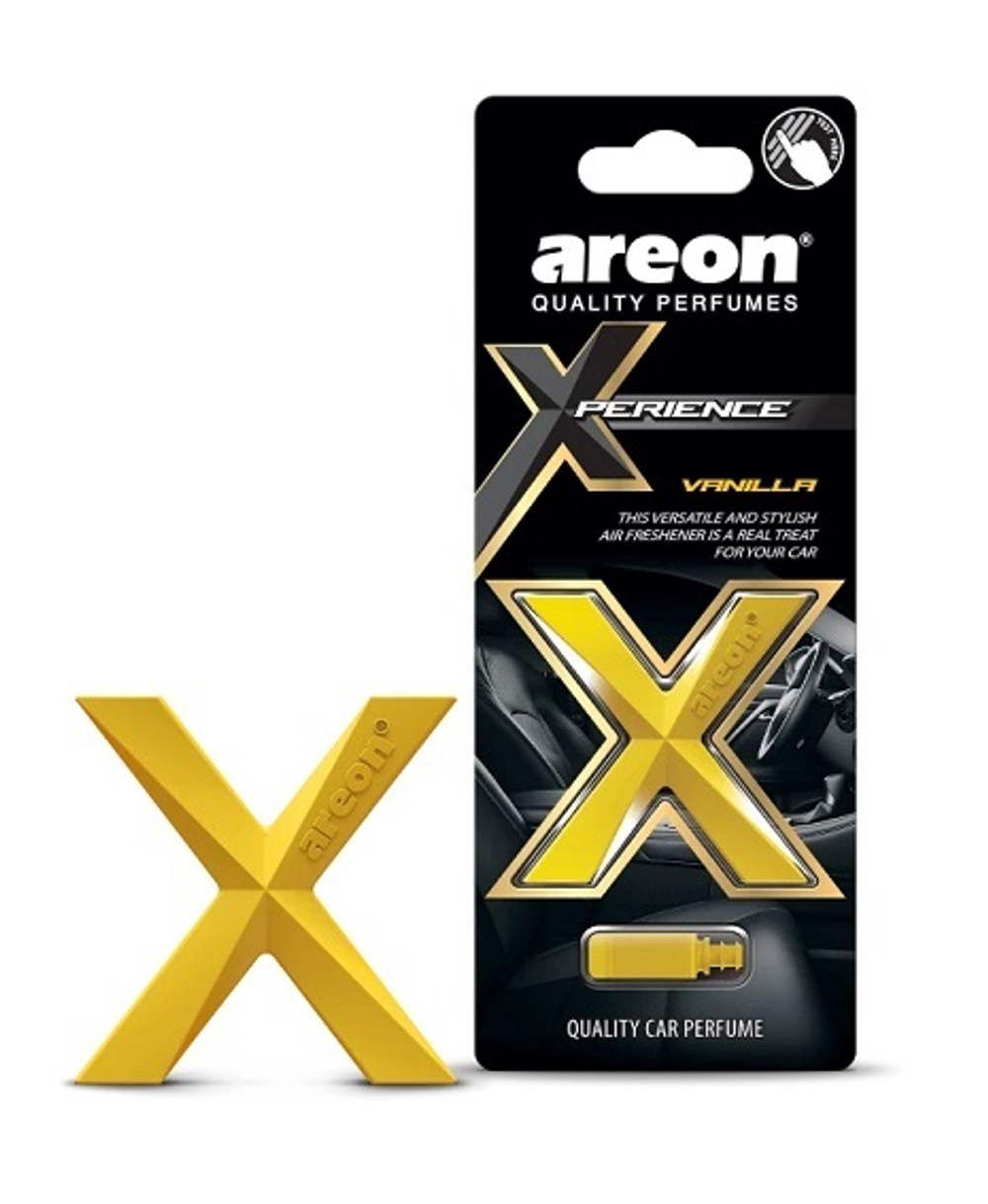 Ароматизатор на обдув AREON  XPERIENCE (Vanilla \ Ваниль)