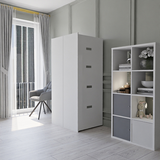 M - W960 ST7 Белый классический