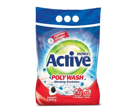 ACTIVE ИРАН / Стиральный порошок автомат "Poly Wash" 1.5 кг х 8