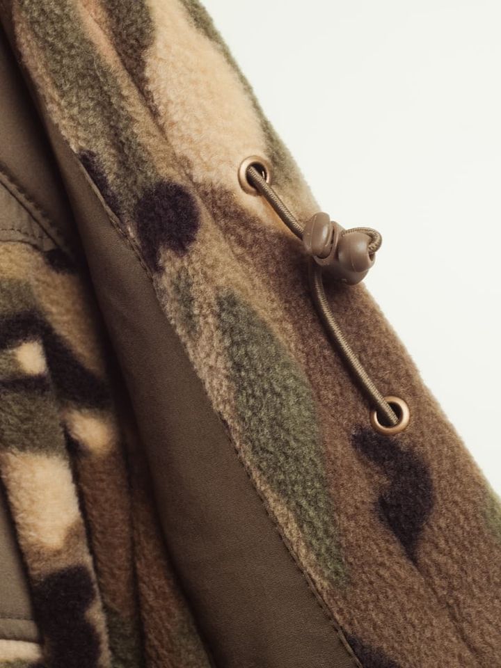 Кофта флисовая тактическая (мультикам)