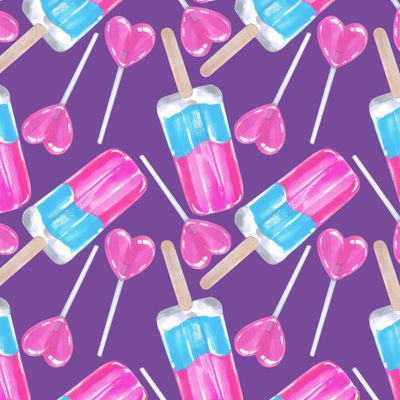 Мороженое, леденцы, лето