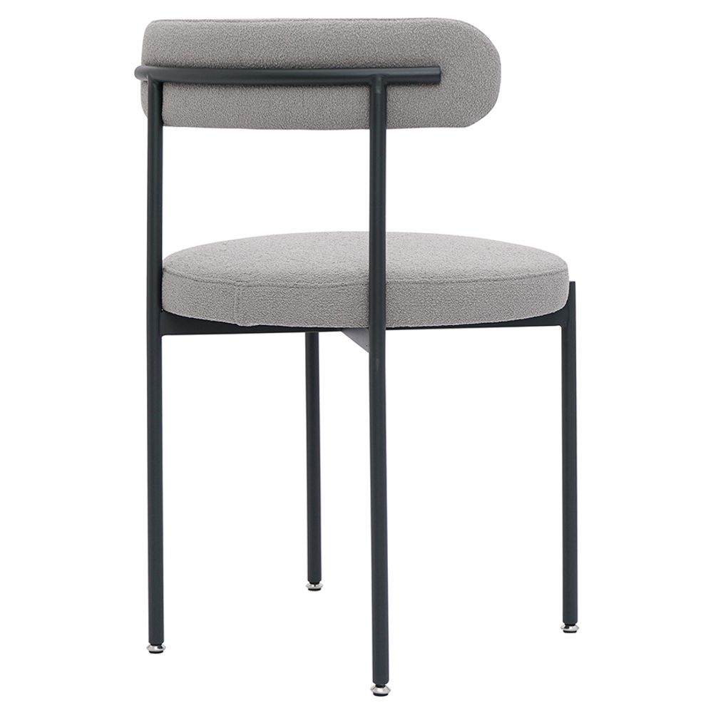 Стул Loter, букле, темно-серый