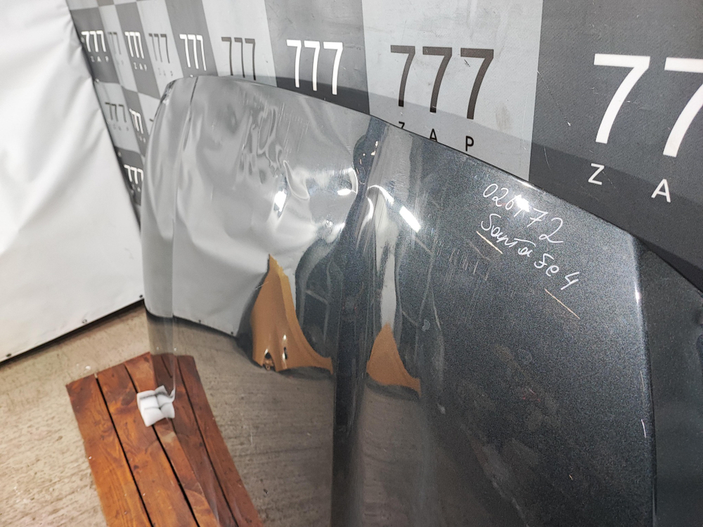 Капот Hyundai Santa Fe 4 (TM) 20-23 Б/У Оригинал 66400S1500