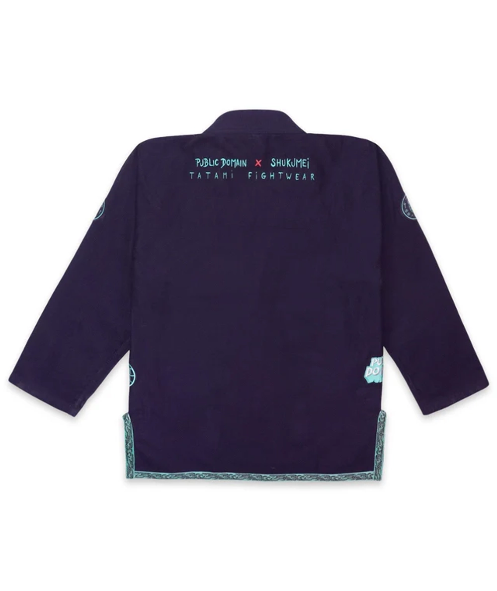 Кимоно TATAMI X PUBLIC DOMAIN SHUKUMEI - NAVY