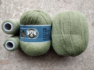 Полынь, арт. 53, пух норки синяя этикетка