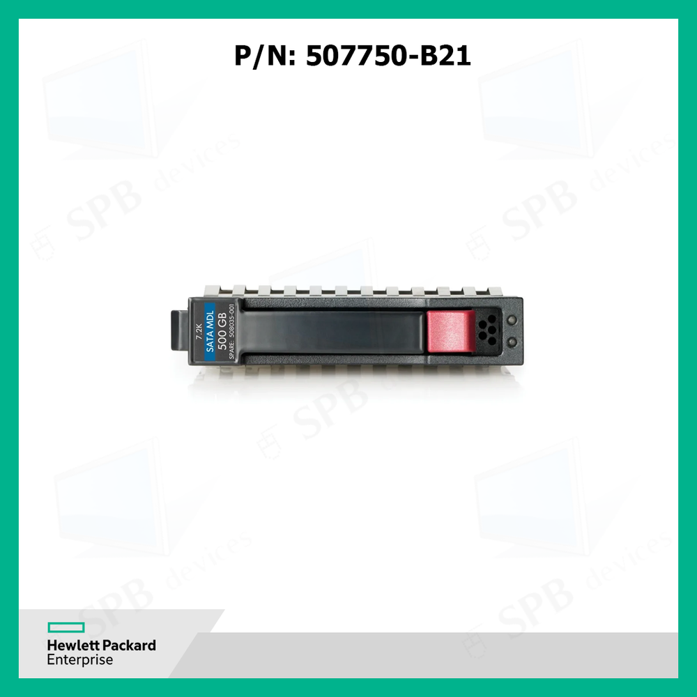 Жёсткий диск HP 507750-B21 500GB 3G SATA 7.2K 2.5 SFF MDL HDD 508035-001, 507749-001