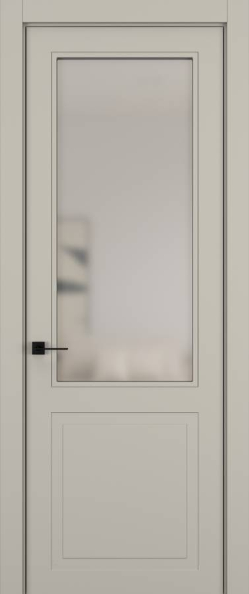 Дверь 02V GEOMETRY Матовый Серый песок