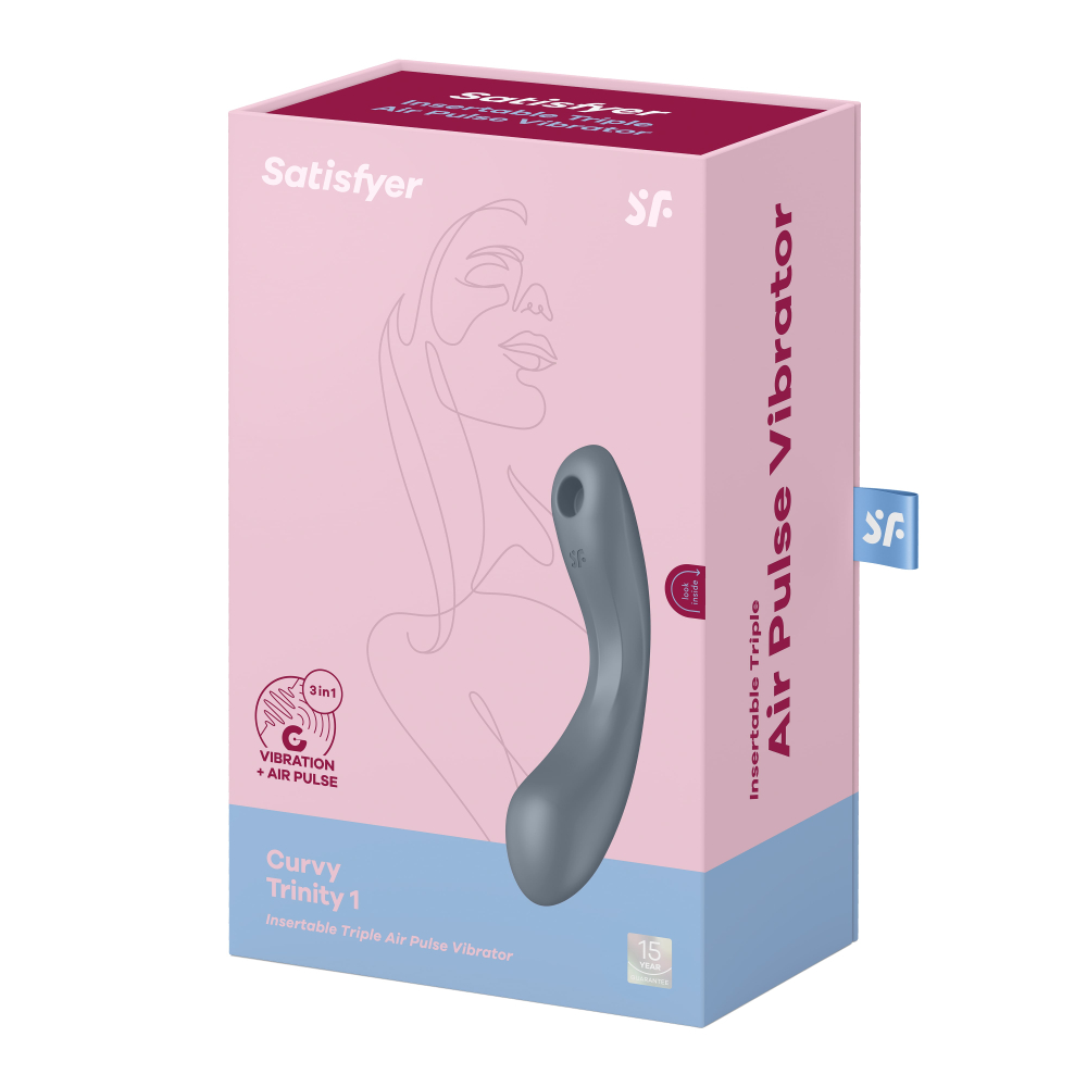Satisfyer Curvy Trinity 1 - Двусторонний стимулятор