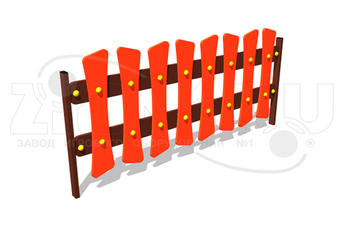 Ограждение детской площадки «Хижина»